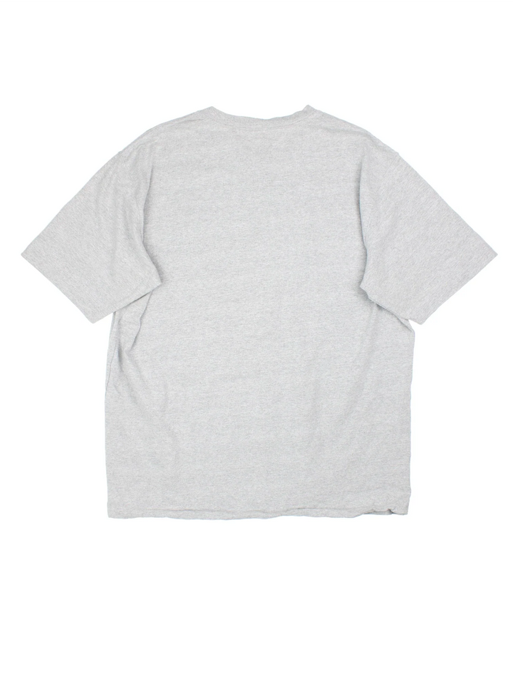 Carhartt T-Shirt in a grey colourway and has a chest pocket with the logo embroidered on the front.
