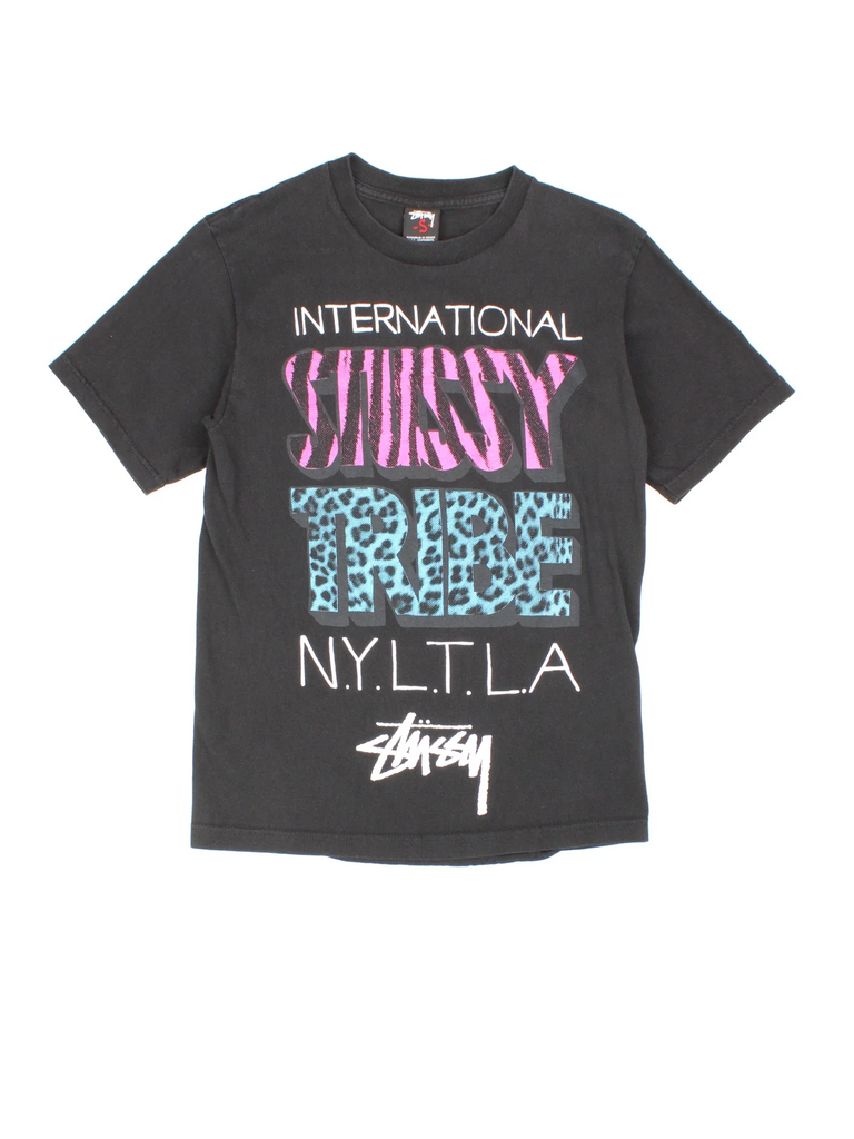 STUSSY TRIBE EXCLUSIVE KIDS Tシャツ Nike X Stussy The Wide World Tribe Shirt - Vintagenclassic Tee