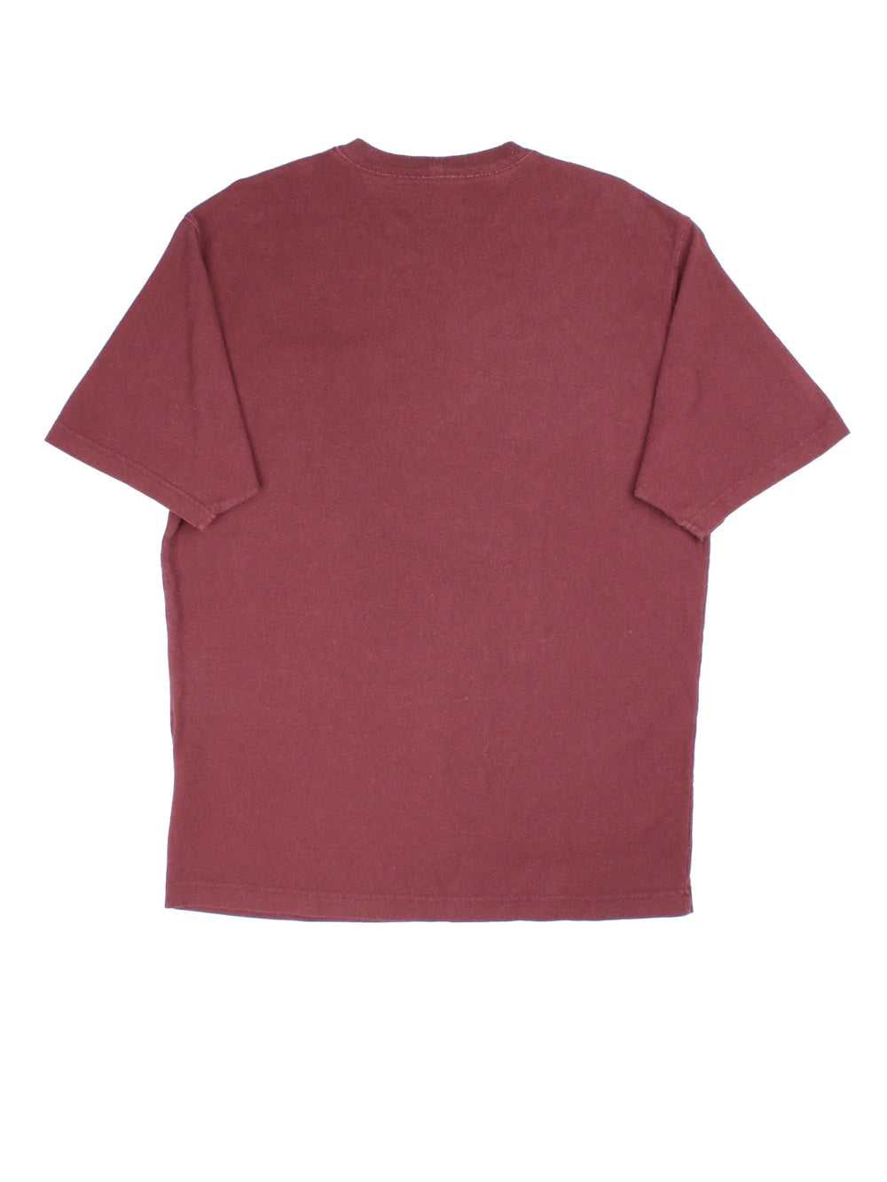 Vintage Carhartt T-Shirt in a red colourway with front pocket and logo embroidered on the front.