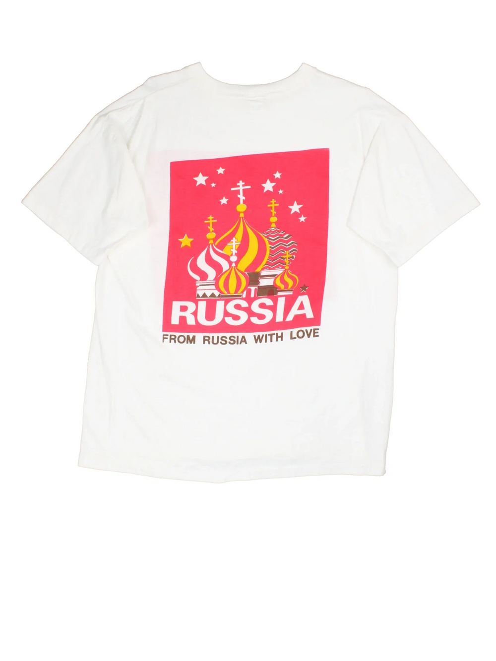 Vintage 90's McLennis Graphic T-Shirt in a white colourway with front and back printed graphic.