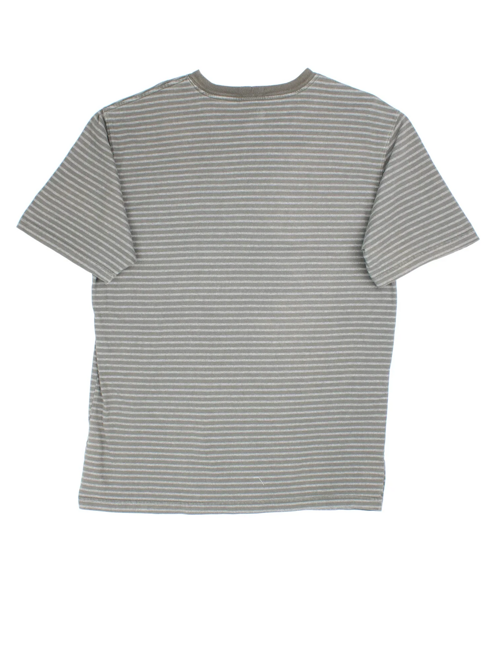 Vintage Carhartt T-Shirt in a green/grey colourway with front pocket and logo embroidered on the front.