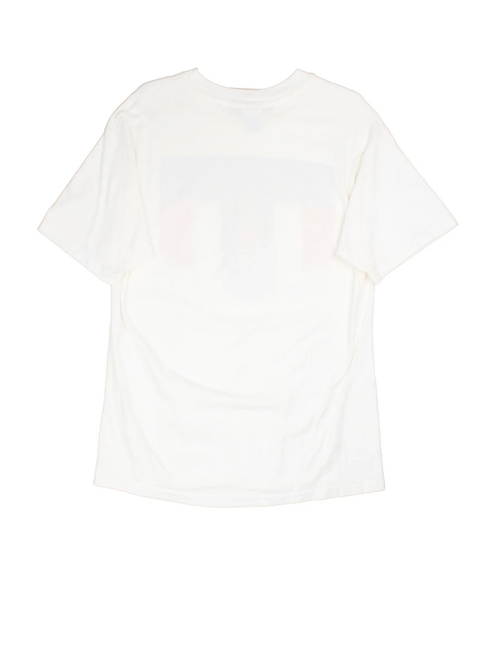 1996 Vintage Olympic Games T-Shirt in a white colourway with graphic printed on the front.