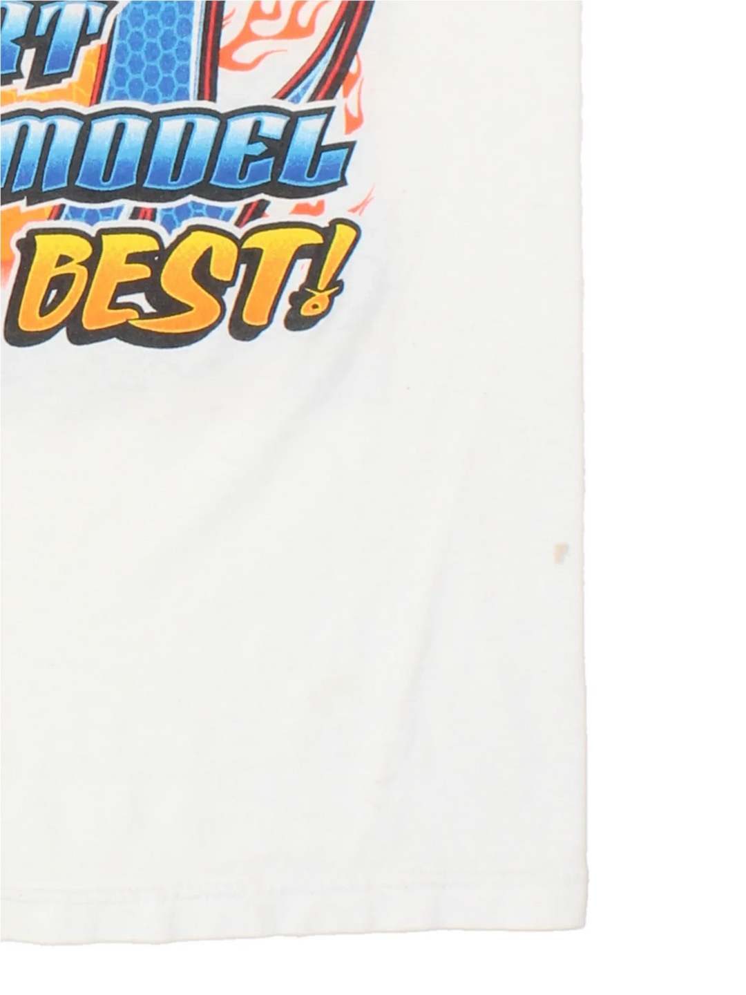 Vintage Nascar Northern Allstars Racing T-Shirt in a white colourway with large graphic printed on the front and back.