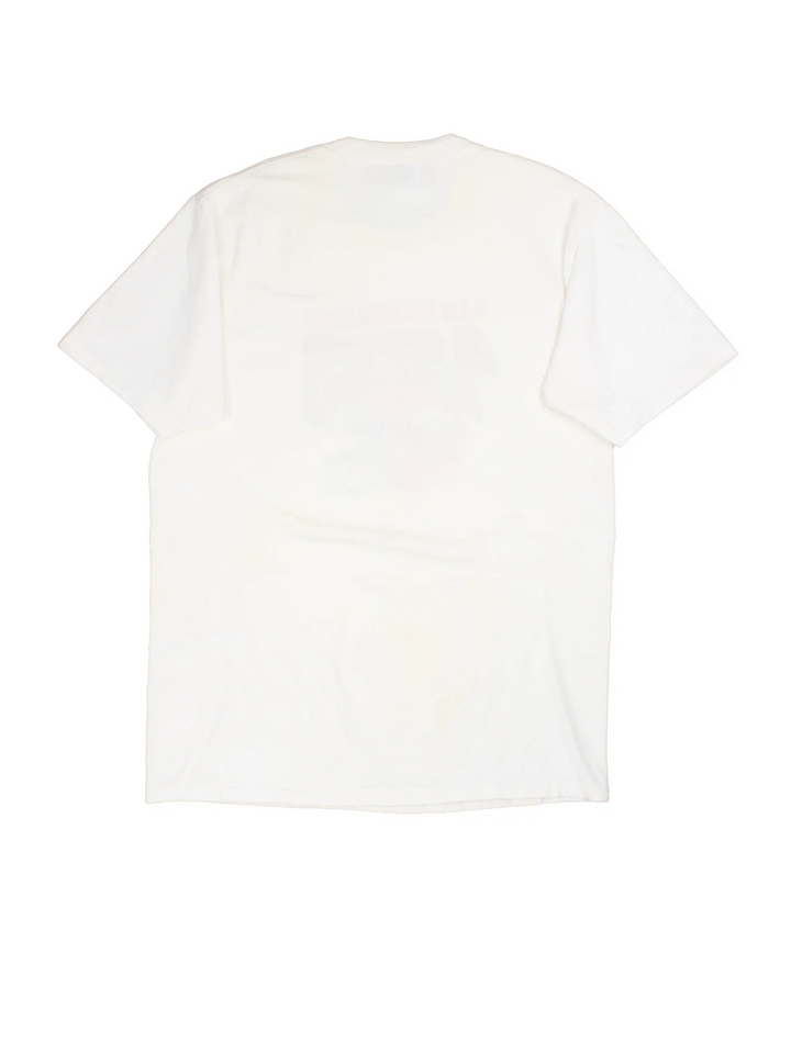 Vintage NFL San Francisco 49er's T-Shirt in a white colourway with team logo and spell out printed on the front.