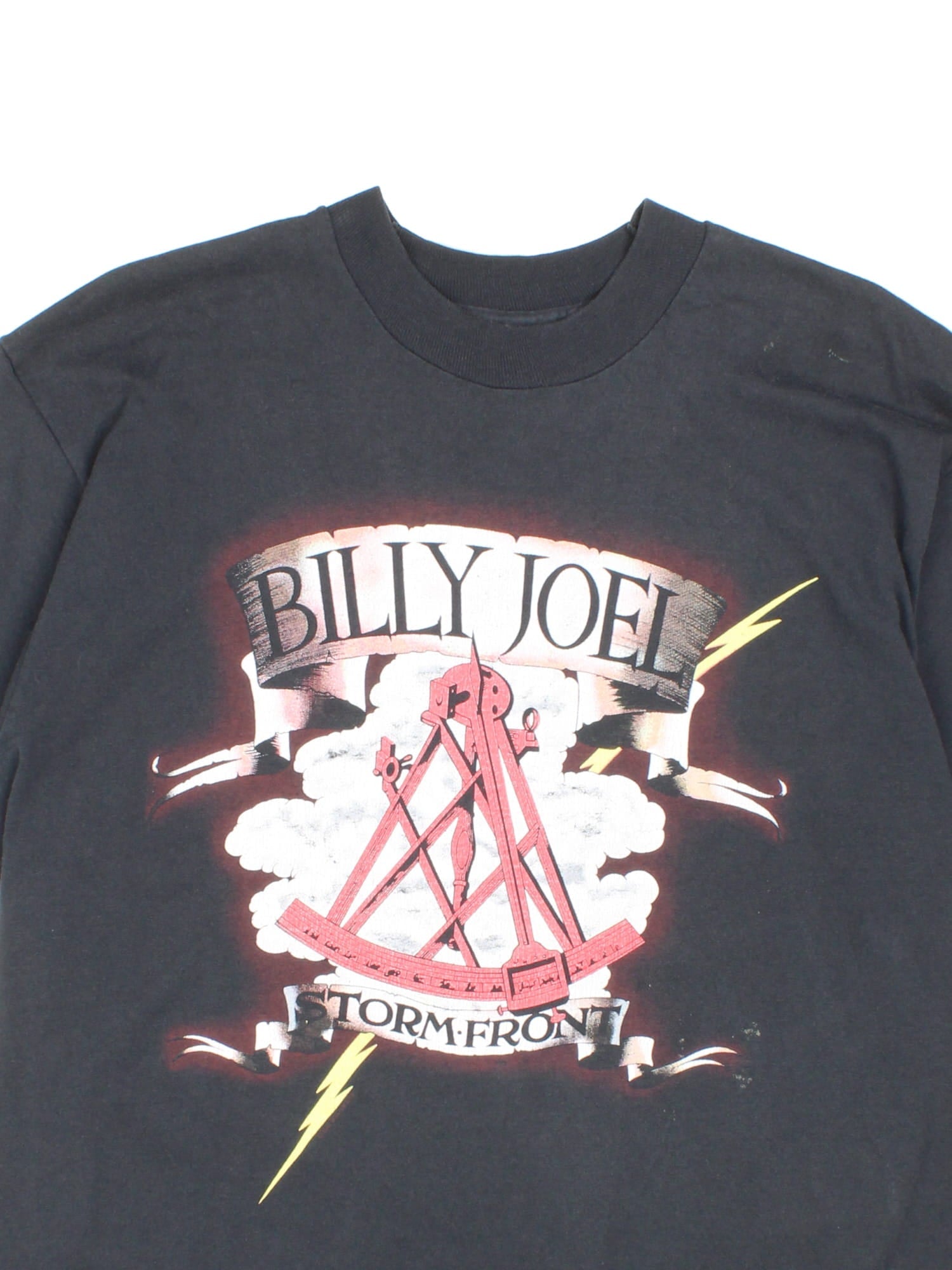 Billy Joel 1990 Storm Front Tour T-Shirt (Size L) – VintageFolk