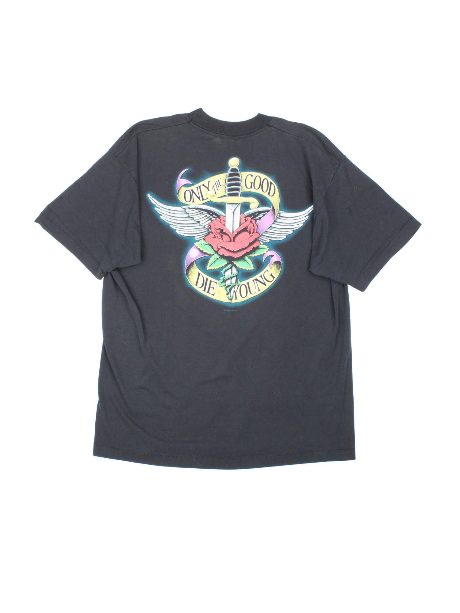 Billy Joel 1990 Storm Front Tour T-Shirt (Size L) – VintageFolk