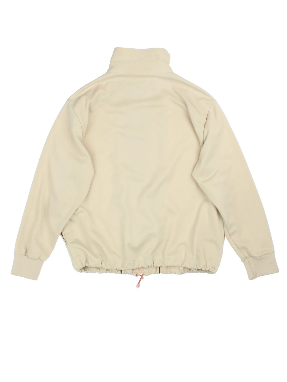 Nike Tracksuit Top in a tan colourway. Zip fastening with side pockets, contrast piping and branding embroidered on front.