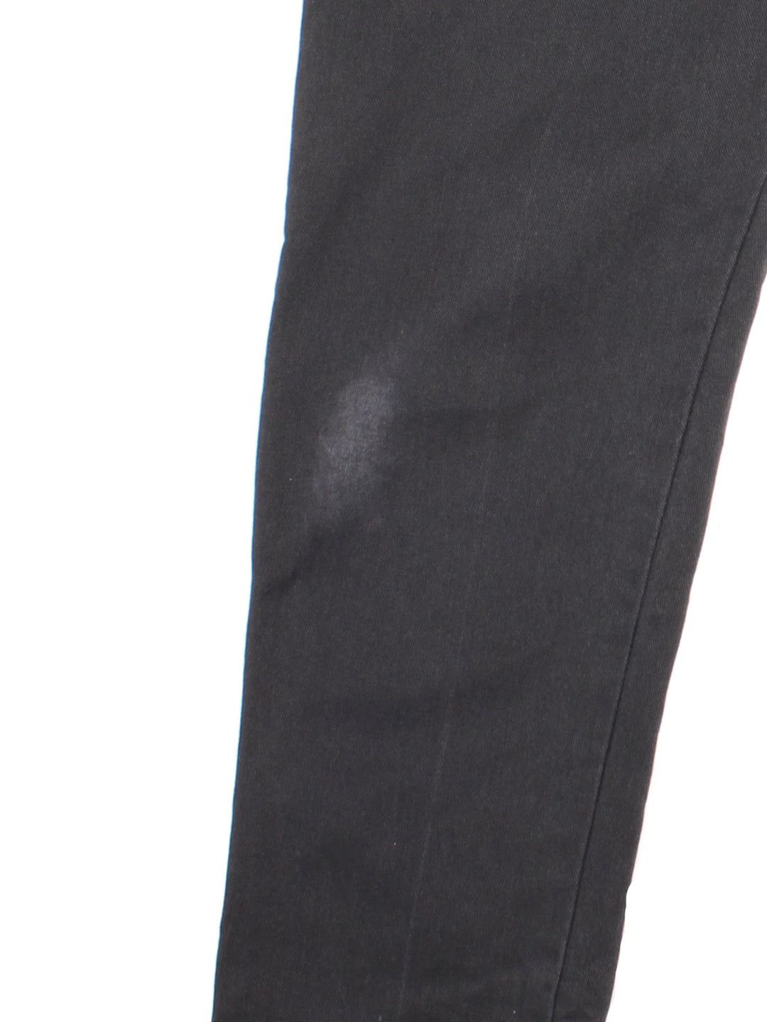 Ben Davis Work Trousers in a black colourway with pockets and the logo embroidered on the back.