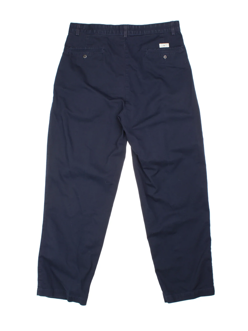 Ralph Lauren Trousers in blue colourway with multiple pockets and the logo embroidered on the back.