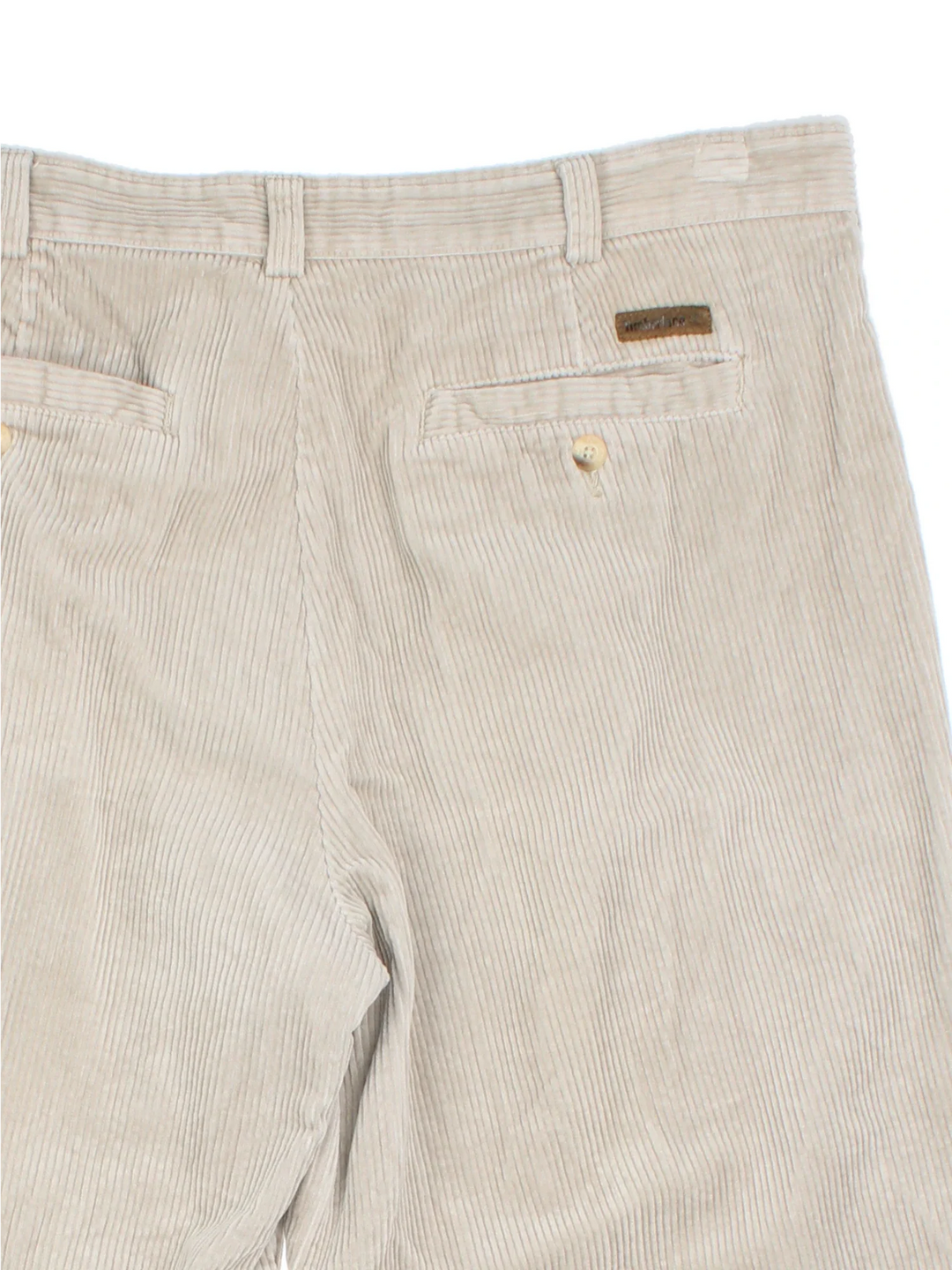 Timberland Cordurory Trousers in tan colourway with zip fly fastening and branding embroidered on the back.