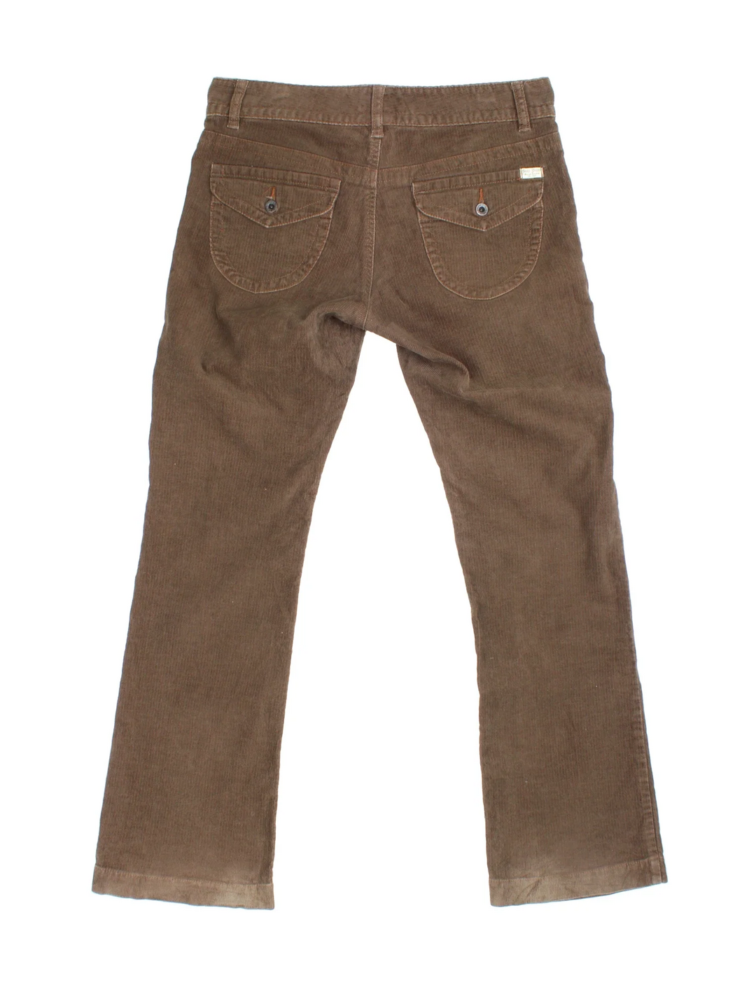 Ralph Lauren Polo Jeans Corduroy Trousers in a brown colourway with multiple pockets and the logo embroidered on the back.