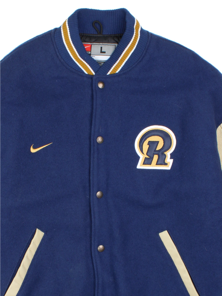 Nike St. Louis Rams NFL Varsity Jacket (Size L)