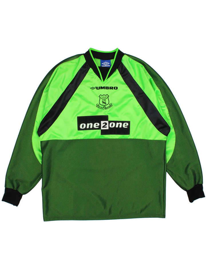98-99 Everton Goalkeeper Shirt - VintageFolk