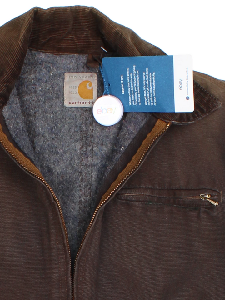 1989 100 Years Carhartt Detroit Jacket (Size S)