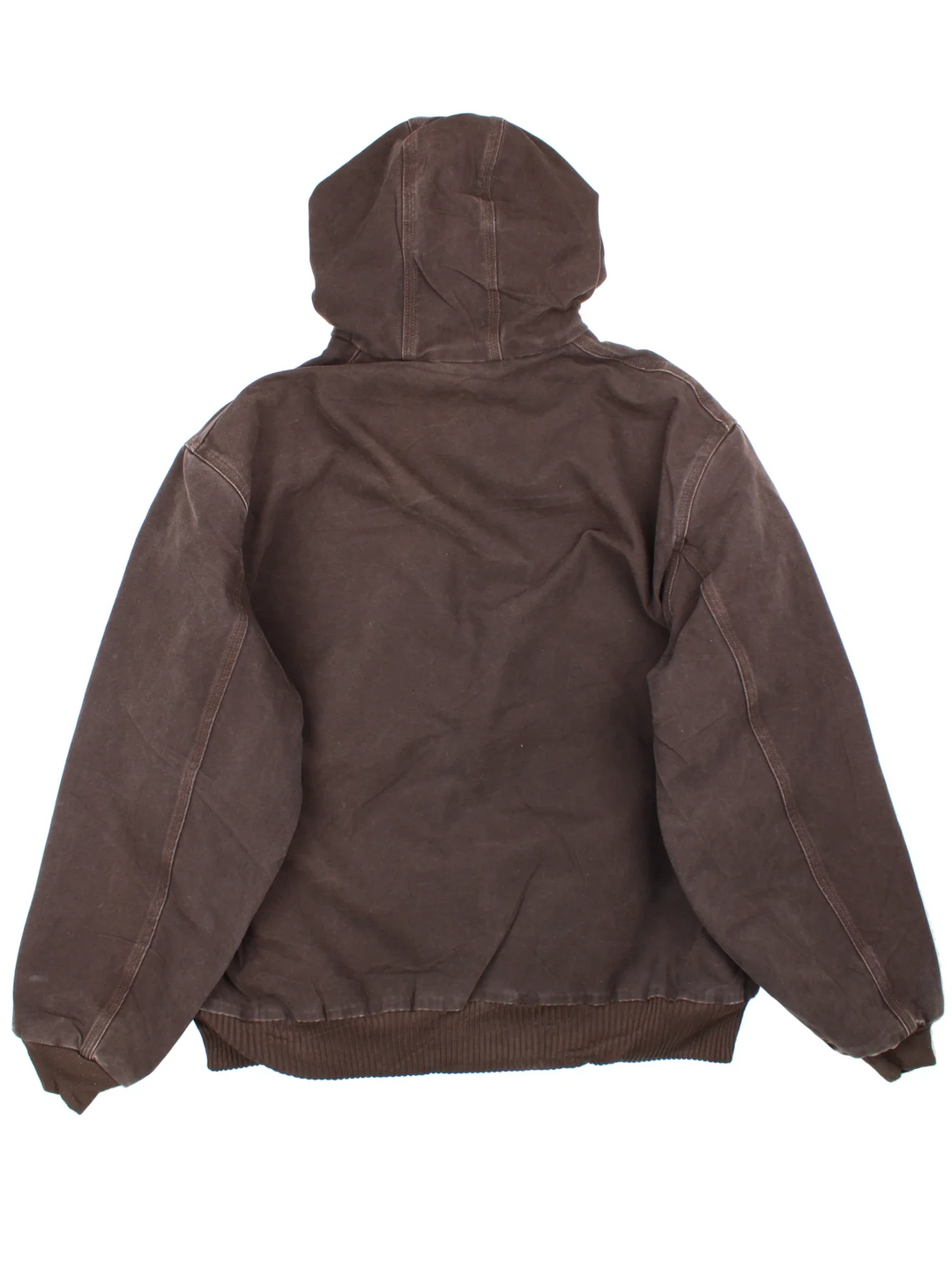 Vintage Carhartt Active Jacket L Brown Paintsplatter