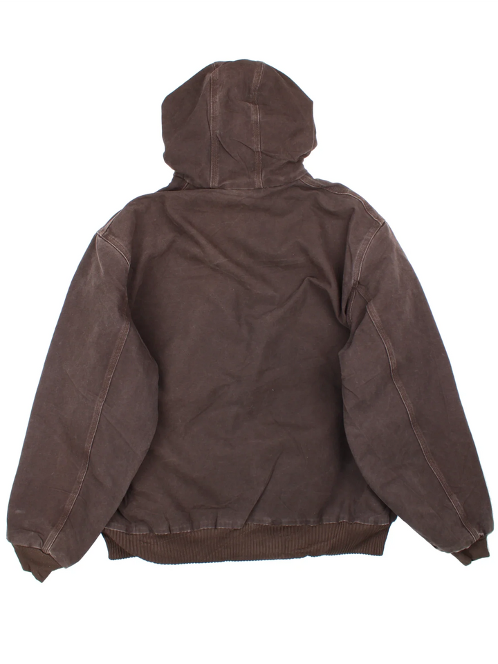 ジャケット・アウター carhartt active parka brown vintage Rare Vintage Carhartt Active Jacket Brown Size-M/L