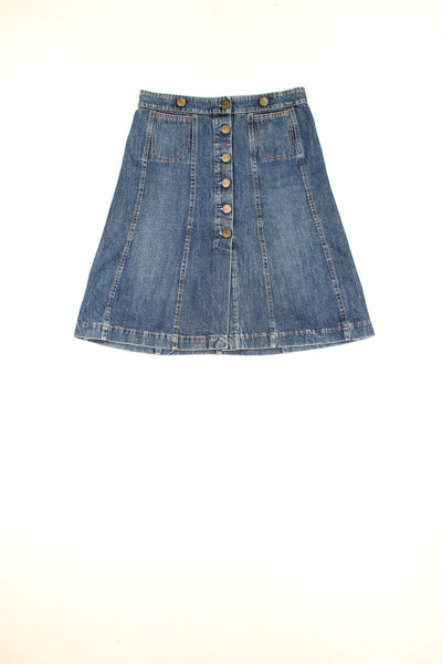 Chloe FW25 DENIM MIDI SKIRT (CH25ADJ01251 427) Chloe FW25 DENIM MIDI SKIRT (CH25ADJ01251 427)