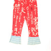 Moschino Trousers Low Rise Red Capri Y2K Rare Vintage