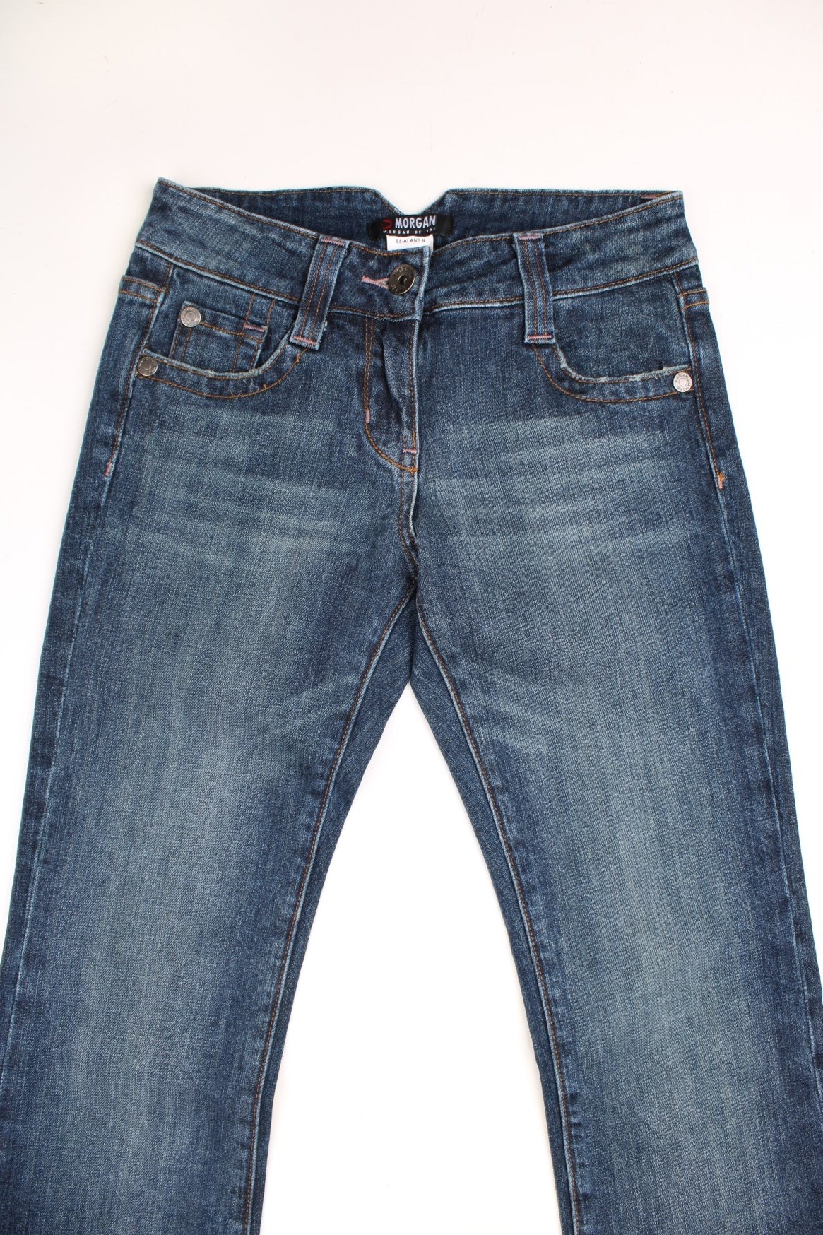 パンツ 00s morgan vintage wash flared denim Y2K Y2K Morgan Jeans – VintageFolk
