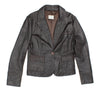 Y2K Leather Jacket (Size L)