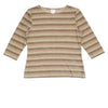 Y2K Glitter Stripe Top