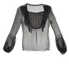 Y2K Sheer Lace Top