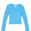 Y2K V-Neck Knit Top (Size XXS)