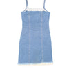 Y2K Denim Midi Dress (Size M)