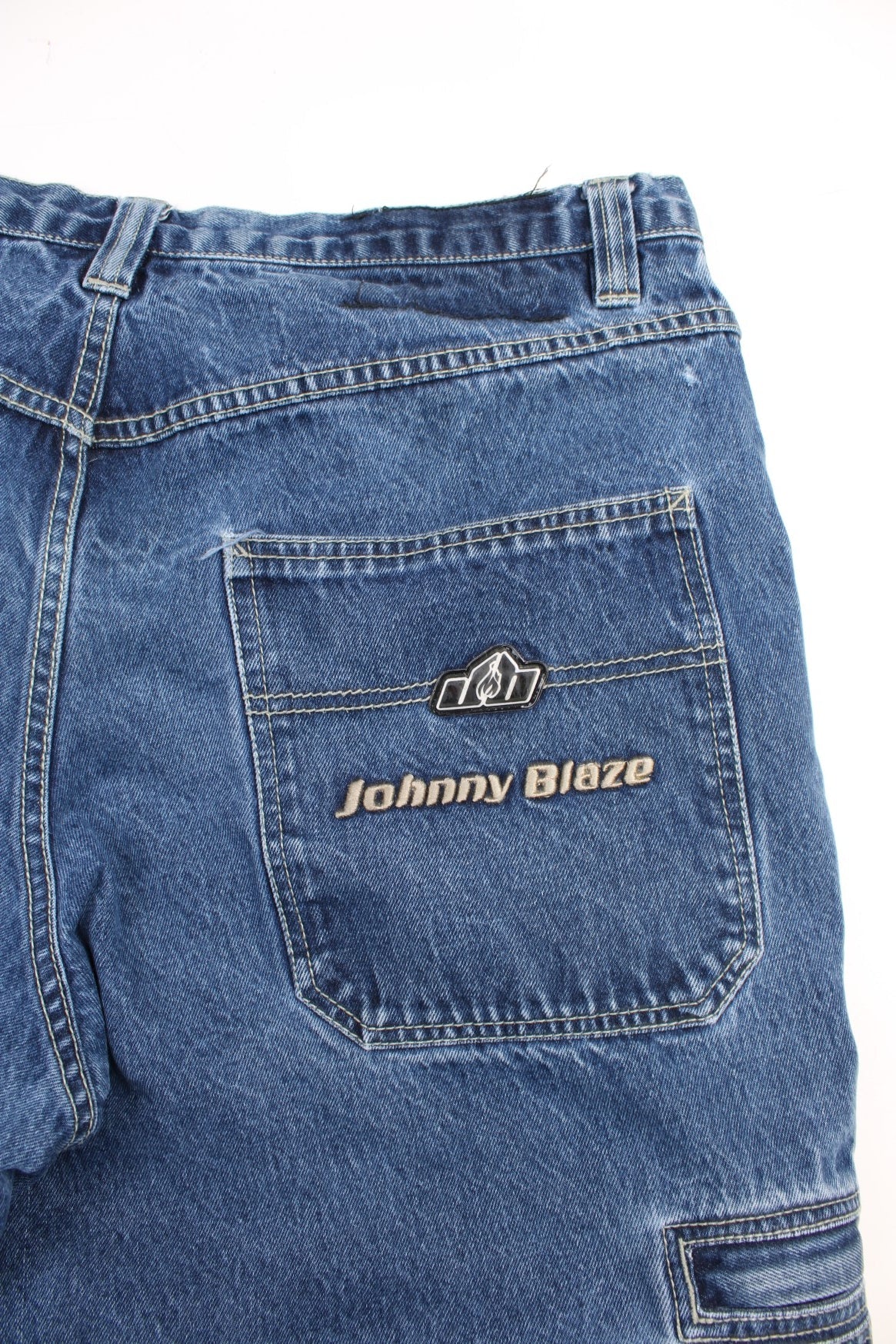 Johnny Blaze Baggy Cargo Jeans (Size XXL) – VintageFolk