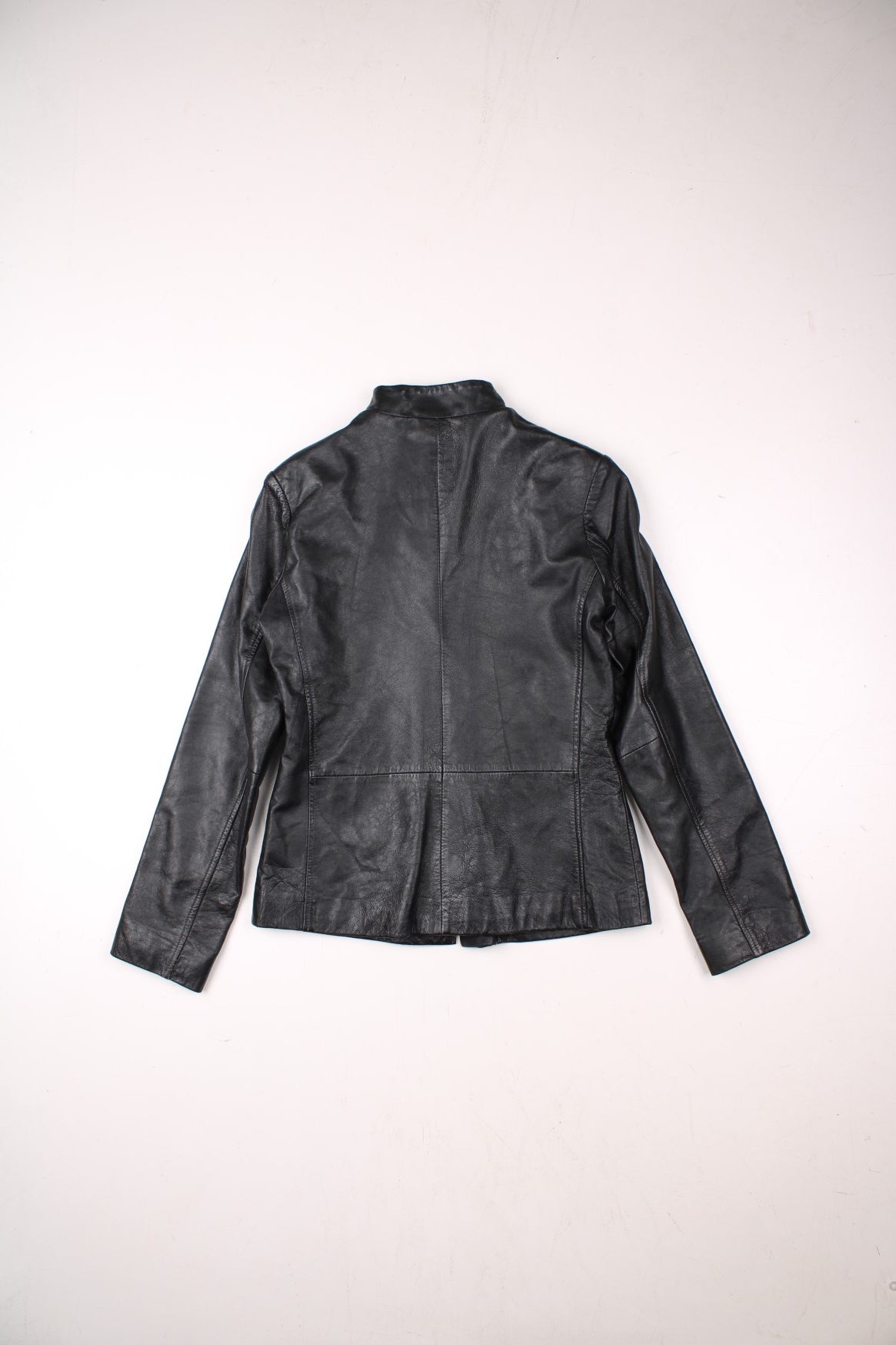 Y2K Pilot Leather Jacket (Size M) – VintageFolk