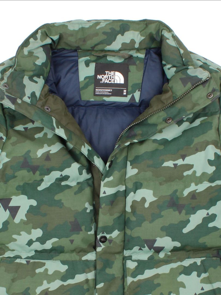 The North Face Canyon Camo Puffer Jacket (Size M)