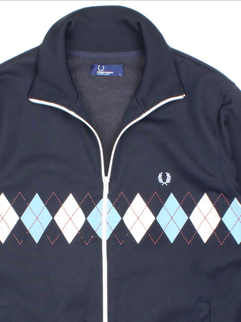 Fred Perry Track Jacket (Size L)