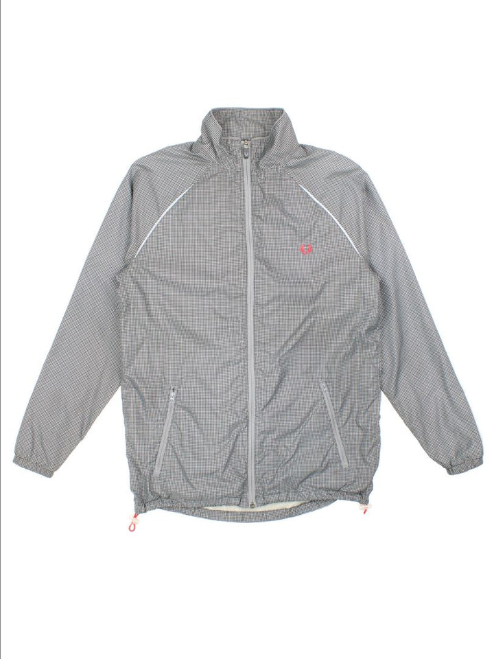 90's Fred Perry Checked Jacket (Size S)