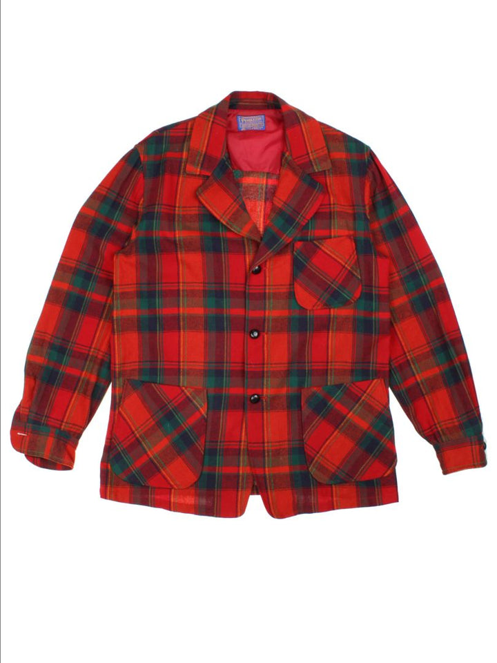 60's Plaid Pendleton Blazer (Size M)