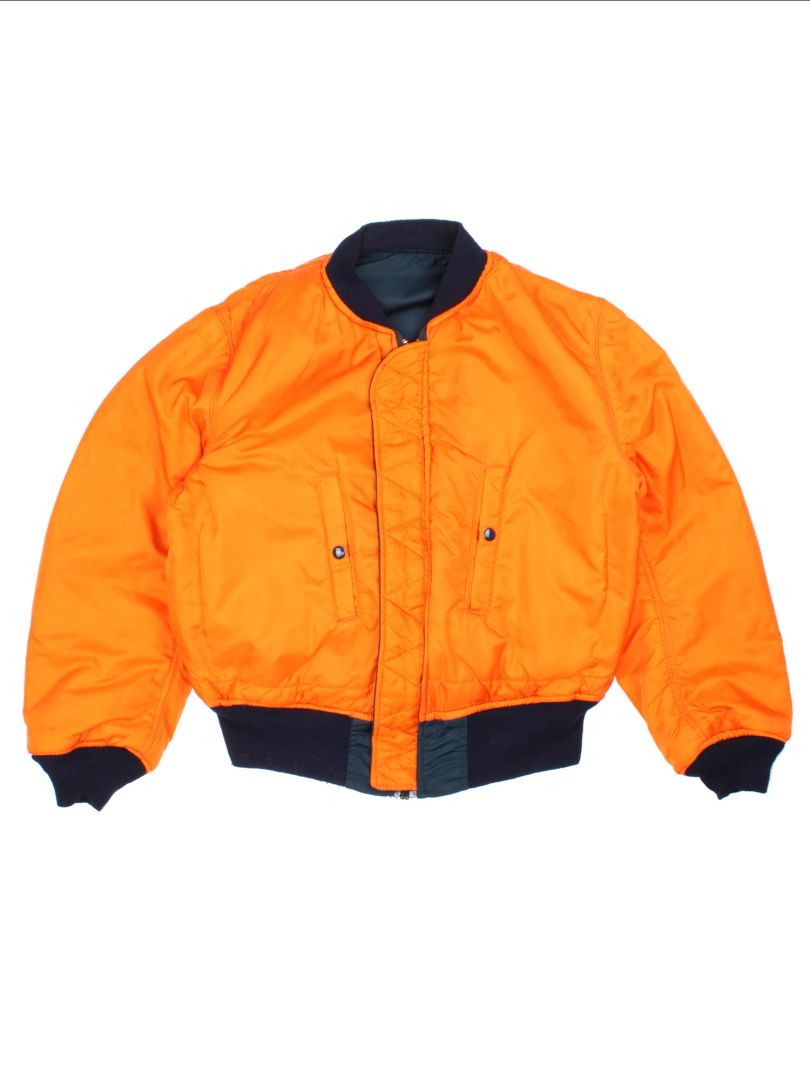 90's Alpha Industries Reversible Bomber Jacket (Size M)