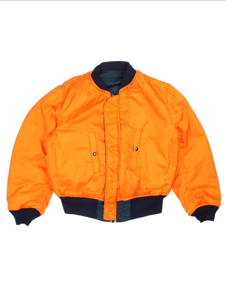 90's Alpha Industries Reversible Bomber Jacket (Size M)