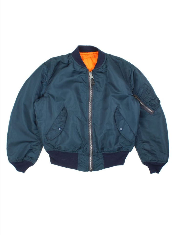 90's Alpha Industries Reversible Bomber Jacket (Size M)