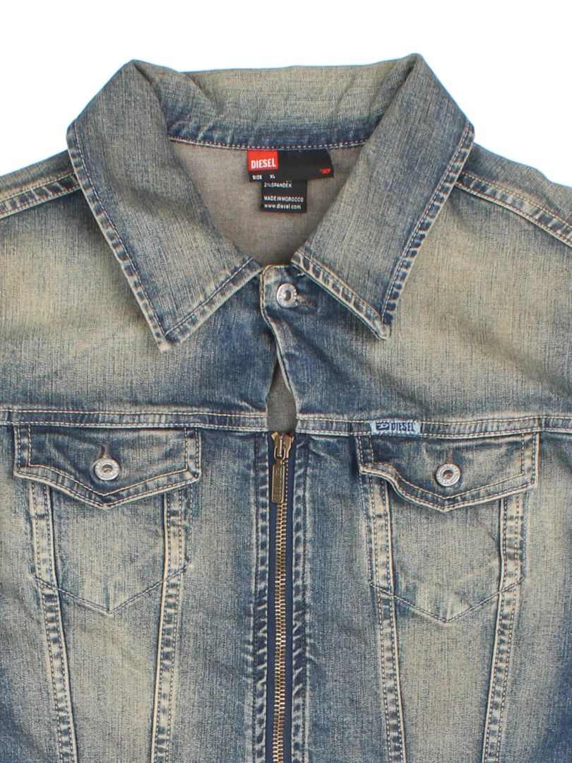 Y2K Diesel Denim Jacket (XL)
