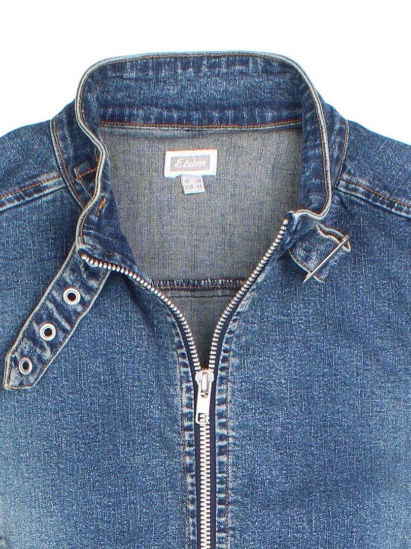 Y2K Denim Jacket (Size L)