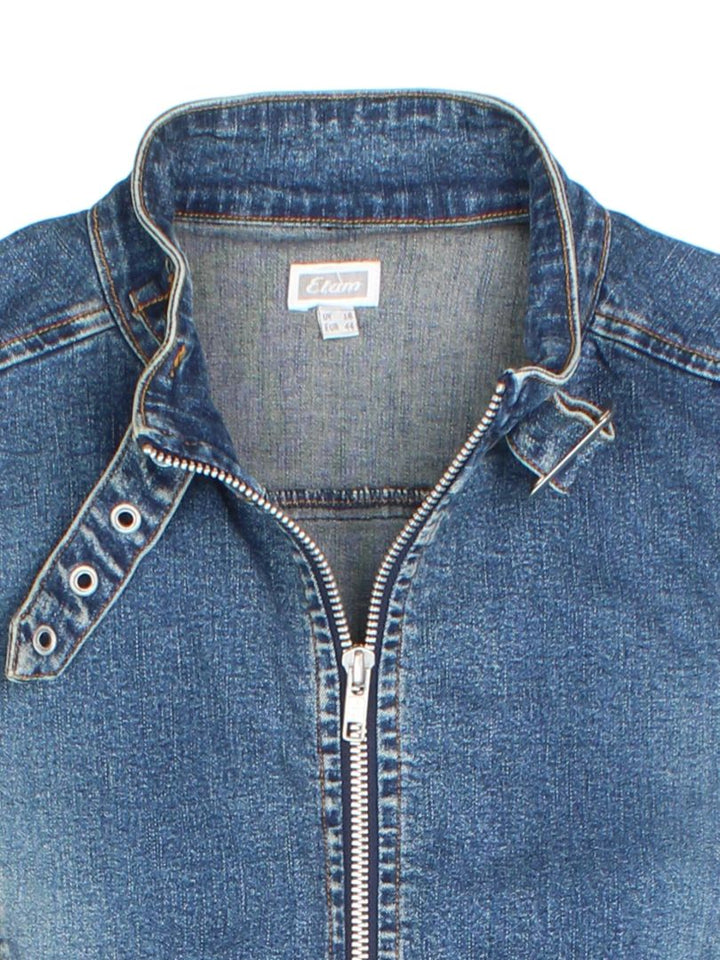 Y2K Denim Jacket (Size L)