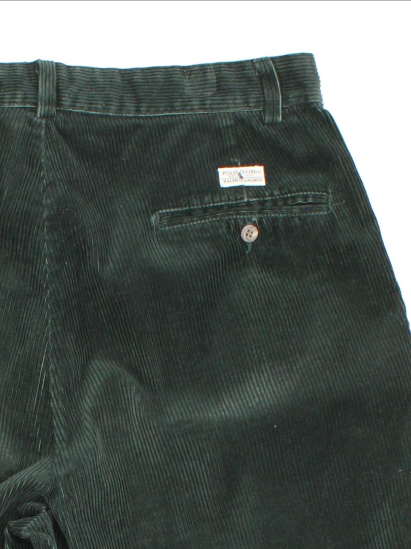 Ralph Lauren Pleated Corduroy Trousers (Size L)