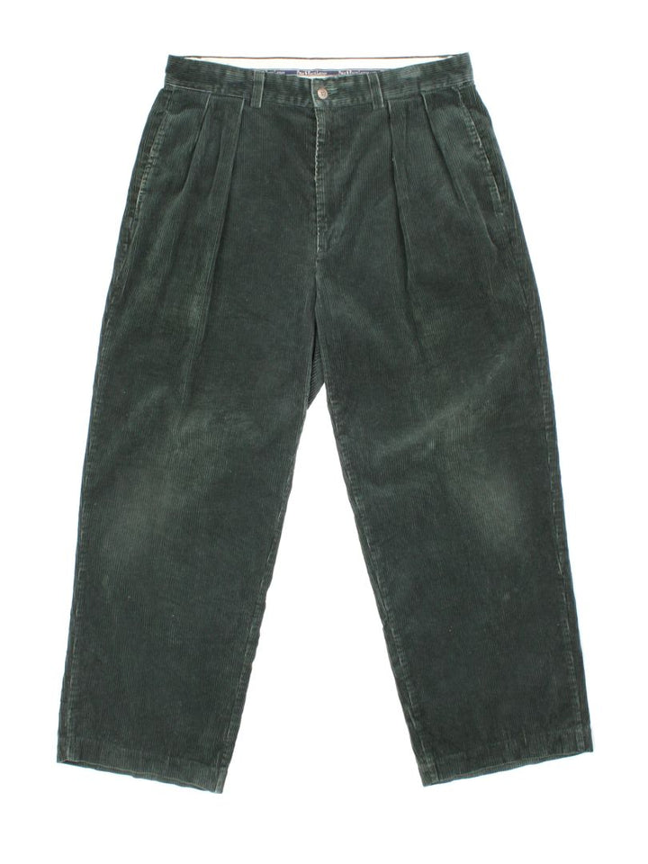 Ralph Lauren Pleated Corduroy Trousers (Size L)