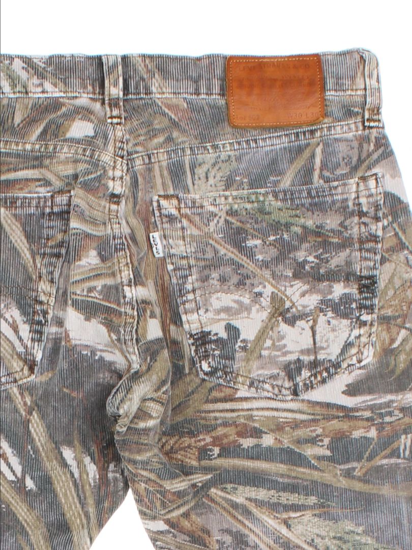 Levi's 502 Camo Trousers (Size S)