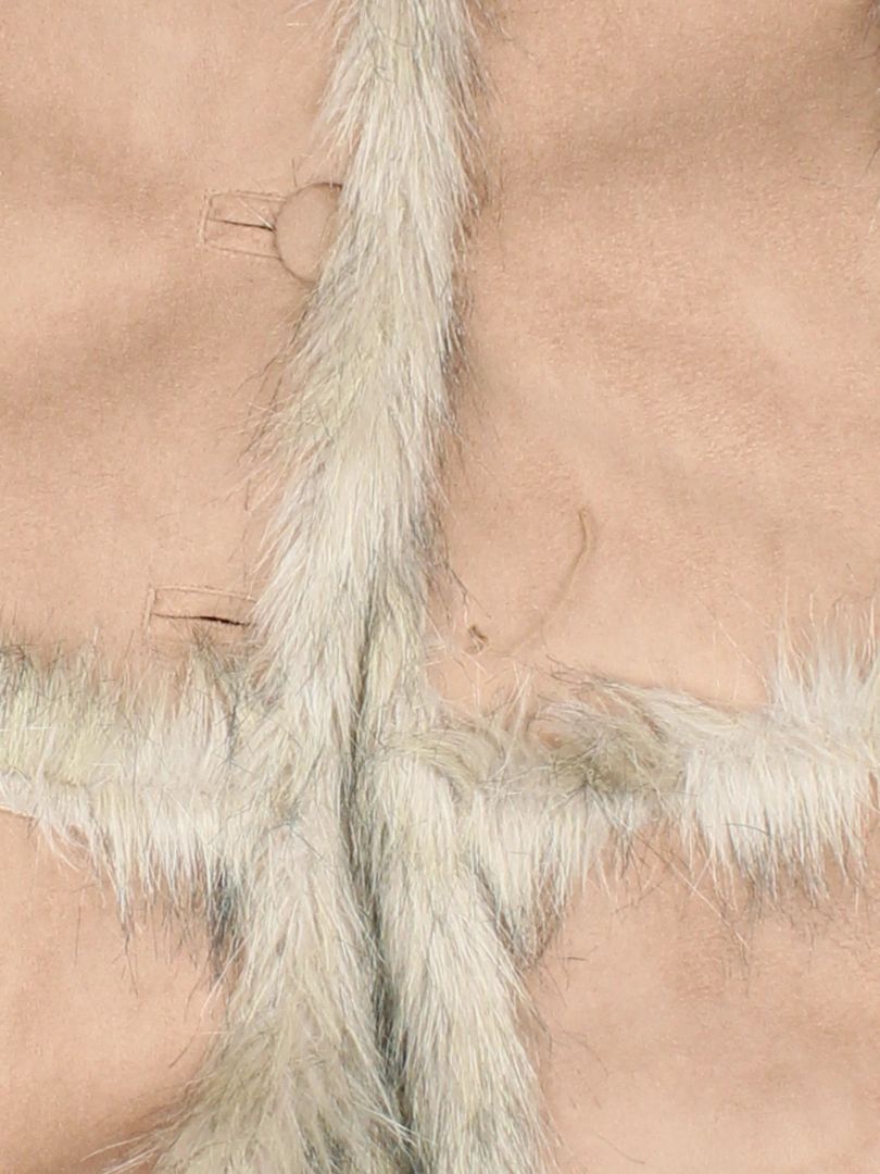Y2K Hooch Faux Shearling Afghan Coat (Size XS)