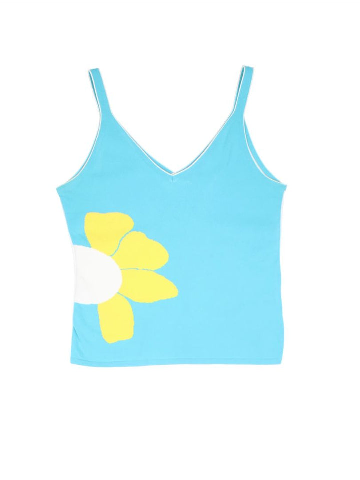 Y2K Manila Grace Sleeveless Top (Size S)