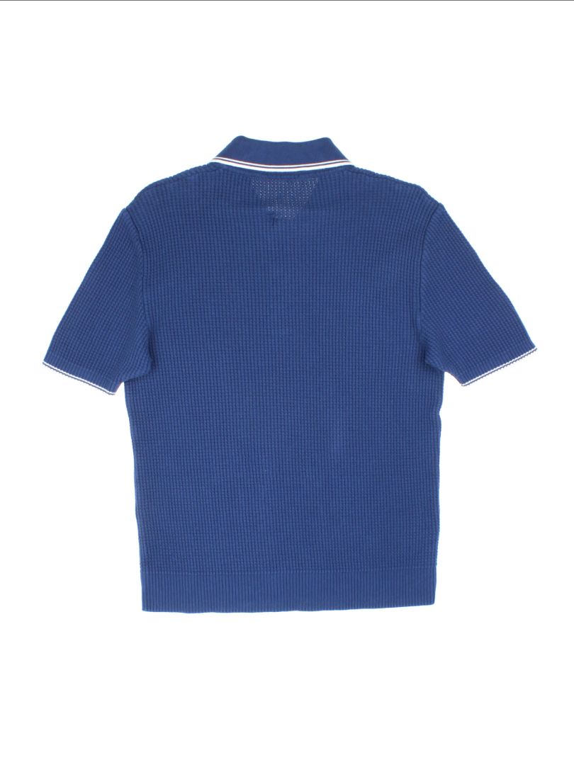 Fred Perry Waffle Knit Polo Shirt (Size XS)