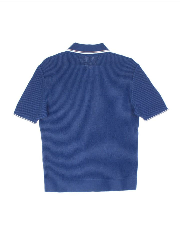 Fred Perry Waffle Knit Polo Shirt (Size XS)