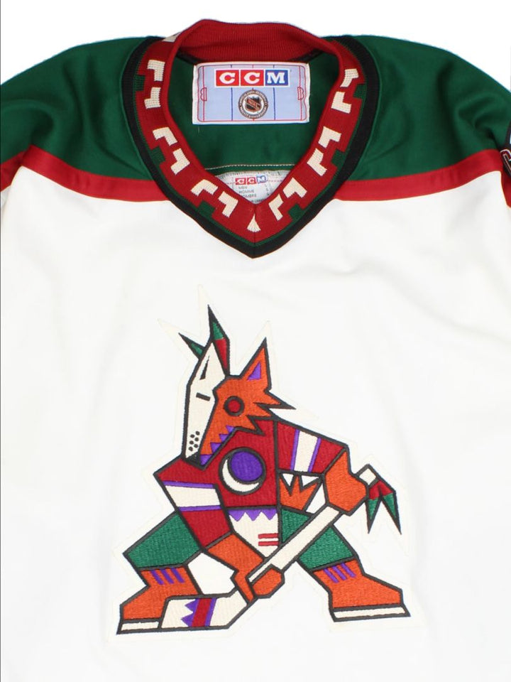 Phoenix Coyotes 1999-00 NHL CCM Pro Player Home Jersey (Size L)