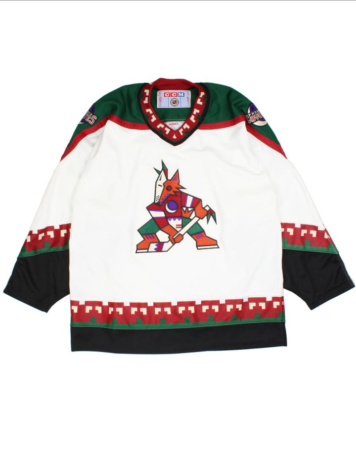 Phoenix Coyotes 1999-00 NHL CCM Pro Player Home Jersey (Size L)