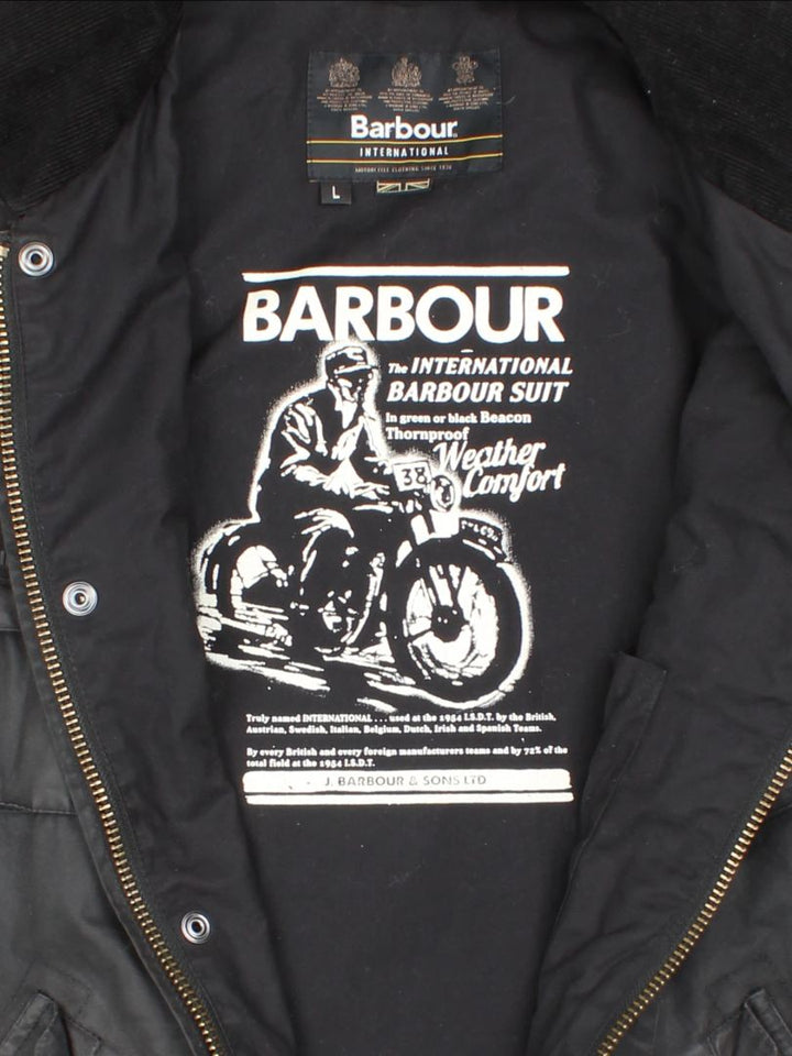 Barbour International Wax Jacket (Size L)